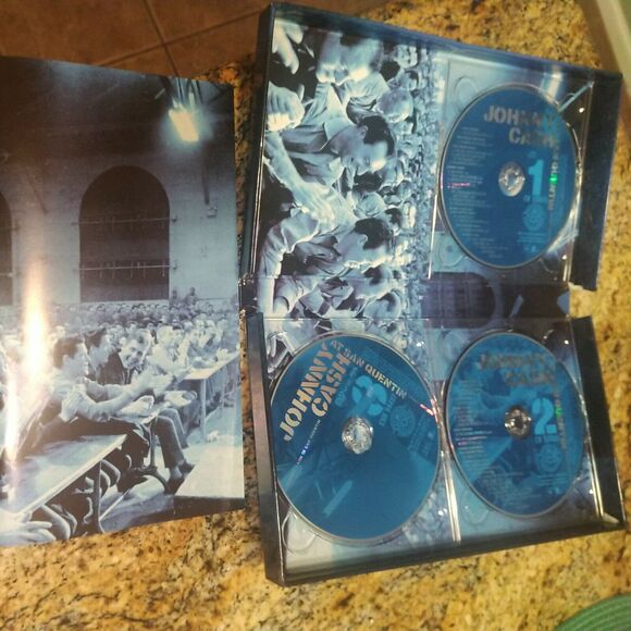 JOHNNY CASH - At San Quentin (2 CD/DVD, 2006, SONY/Legacy) [LongBox], RARE - Picture 3 of 10